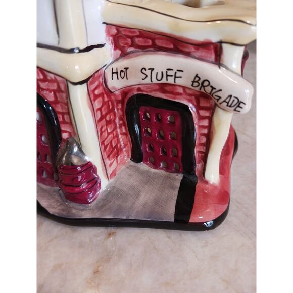 2009 Blue Sky Heather Fire Department Goldmine Classic Whimsical Preppy VIntage - Picture 4 of 9